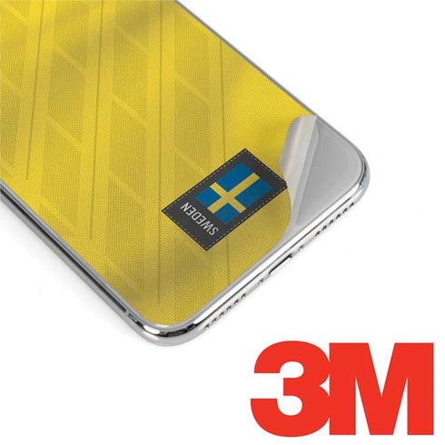 Sweden Soccer Flag iPhone X Skin